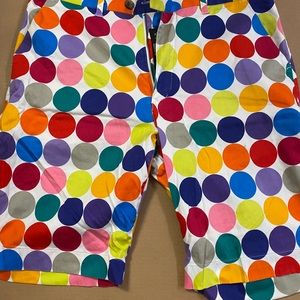 Loudmouth dots shorts 36